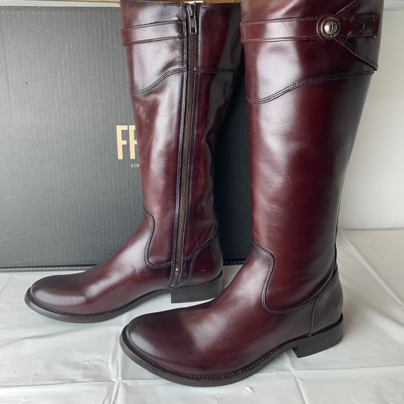 frye wine boots